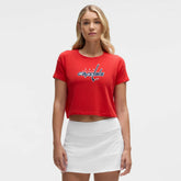 Washington Capitals lululemon Women's Cates T-Shirt - True Red - NHL