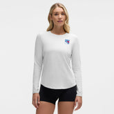New York Rangers lululemon Women's Love Long Sleeve T-Shirt - Heathered Core Ultra Light Grey - NHL