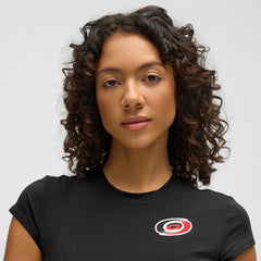 Carolina Hurricanes lululemon Women's Baby T-Shirt - Black - NHL