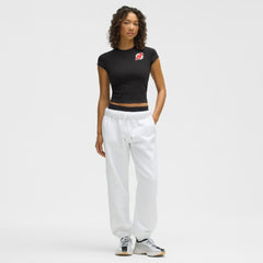 New Jersey Devils lululemon Women's Baby T-Shirt - Black - NHL