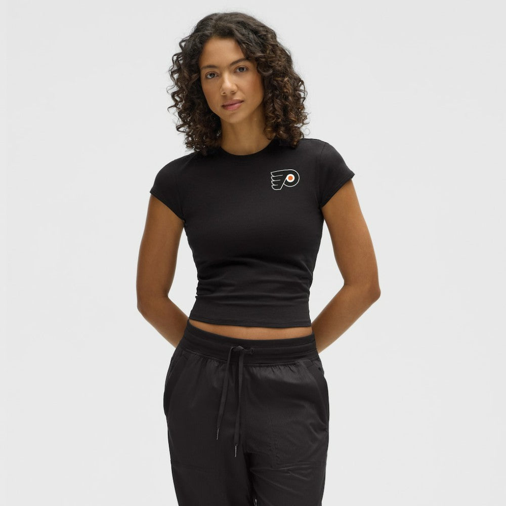 Philadelphia Flyers lululemon Women's Baby T-Shirt - Black - NHL