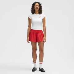 Detroit Red Wings lululemon Women's Baby T-Shirt - White - NHL