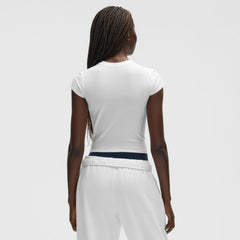 New York Islanders lululemon Women's Baby T-Shirt - White - NHL