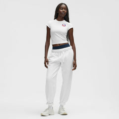 New York Islanders lululemon Women's Baby T-Shirt - White - NHL