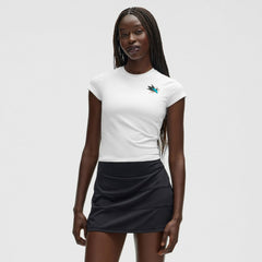 San Jose Sharks lululemon Women's Baby T-Shirt - White - NHL