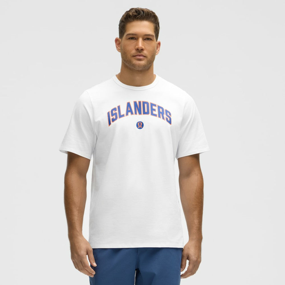 New York Islanders lululemon Organic Cotton Classic-Fit T-Shirt - White - NHL