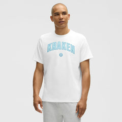 Seattle Kraken lululemon Organic Cotton Classic-Fit T-Shirt - White - NHL