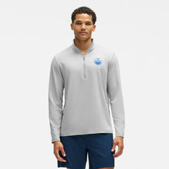 Edmonton Oilers lululemon Soft Jersey Half-Zip Pullover - Heather Gray - NHL