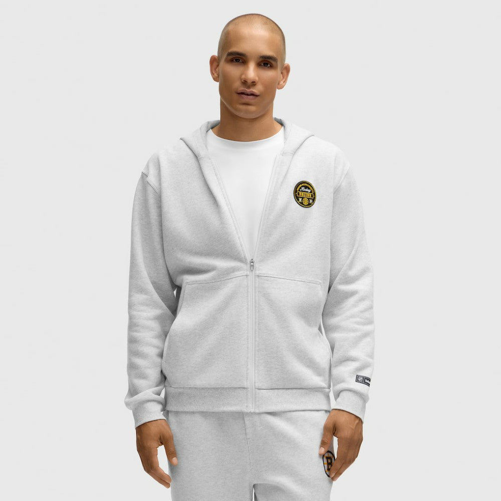 Boston Bruins lululemon Steady State Full-Zip Hoodie - Heathered Core Ultra Light Grey - NHL