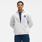 Edmonton Oilers lululemon Steady State Full-Zip Hoodie - Heathered Core Ultra Light Grey - NHL