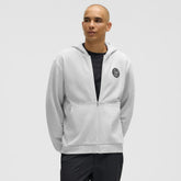 Los Angeles Kings lululemon Steady State Full-Zip Hoodie - Heathered Core Ultra Light Grey - NHL