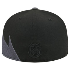 Detroit Red Wings New Era Spikes 59FIFTY Fitted Hat - Black - NHL