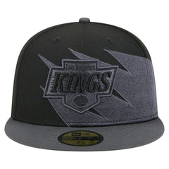 Los Angeles Kings New Era Spikes 59FIFTY Fitted Hat - Black - NHL
