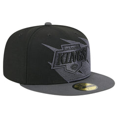 Los Angeles Kings New Era Spikes 59FIFTY Fitted Hat - Black - NHL