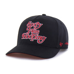 Chicago Bulls Brand Seen by '47 Sorry I Was Hooping Hitch Adjustable Hat Black - NBA