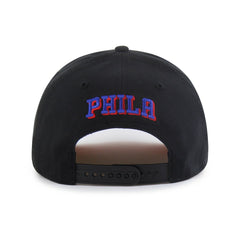 Philadelphia 76ers Brand Seen by '47 Sorry I Was Hooping Hitch Adjustable Hat Black - NBA