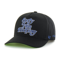 Minnesota Timberwolves Brand Seen by '47 Sorry I Was Hooping Hitch Adjustable Hat Black - NBA