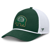 Boston Bruins Fanatics Bermuda A-Frame Adjustable Hat - Green/White - NHL
