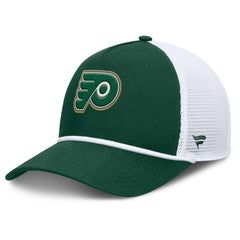 Philadelphia Flyers Fanatics Bermuda A-Frame Adjustable Hat - Green/White - NHL