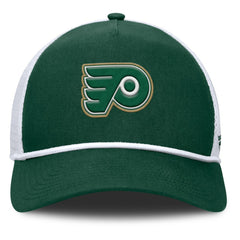 Philadelphia Flyers Fanatics Bermuda A-Frame Adjustable Hat - Green/White - NHL