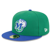Dallas Mavericks 2025/26 Classic Edition Jersey Hook 59FIFTY Fitted Hat Green/Blue - NBA
