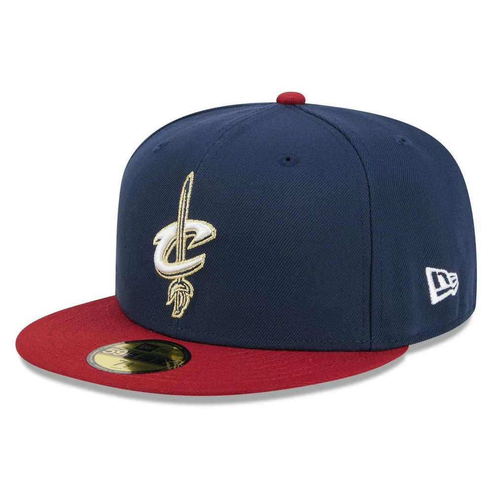 Cleveland Cavaliers 2025/26 Classic Edition Jersey Hook 59FIFTY Fitted Hat Navy/Red - NBA