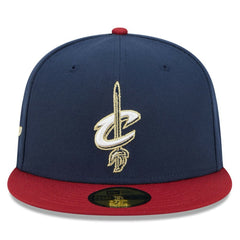 Cleveland Cavaliers 2025/26 Classic Edition Jersey Hook 59FIFTY Fitted Hat Navy/Red - NBA