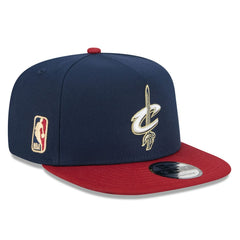 Cleveland Cavaliers 2025/26 Classic Edition Jersey Hook A-Frame 9FIFTY Snapback Hat Navy/Wine - NBA