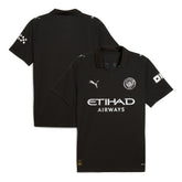 Manchester City 2025/26 Away Replica Jersey Black | Puma cheap
