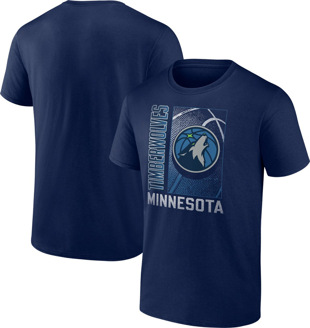 Minnesota Timberwolves '90s Graphic T-Shirt Navy - NBA