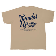 Oklahoma City Thunder Stadium Essentials Unisex Thunder Up Urban T-Shirt Tan - NBA