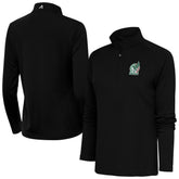 Mexico National Team Antigua Women's Statement Half-Zip Pullover Black - FIFA World CUP