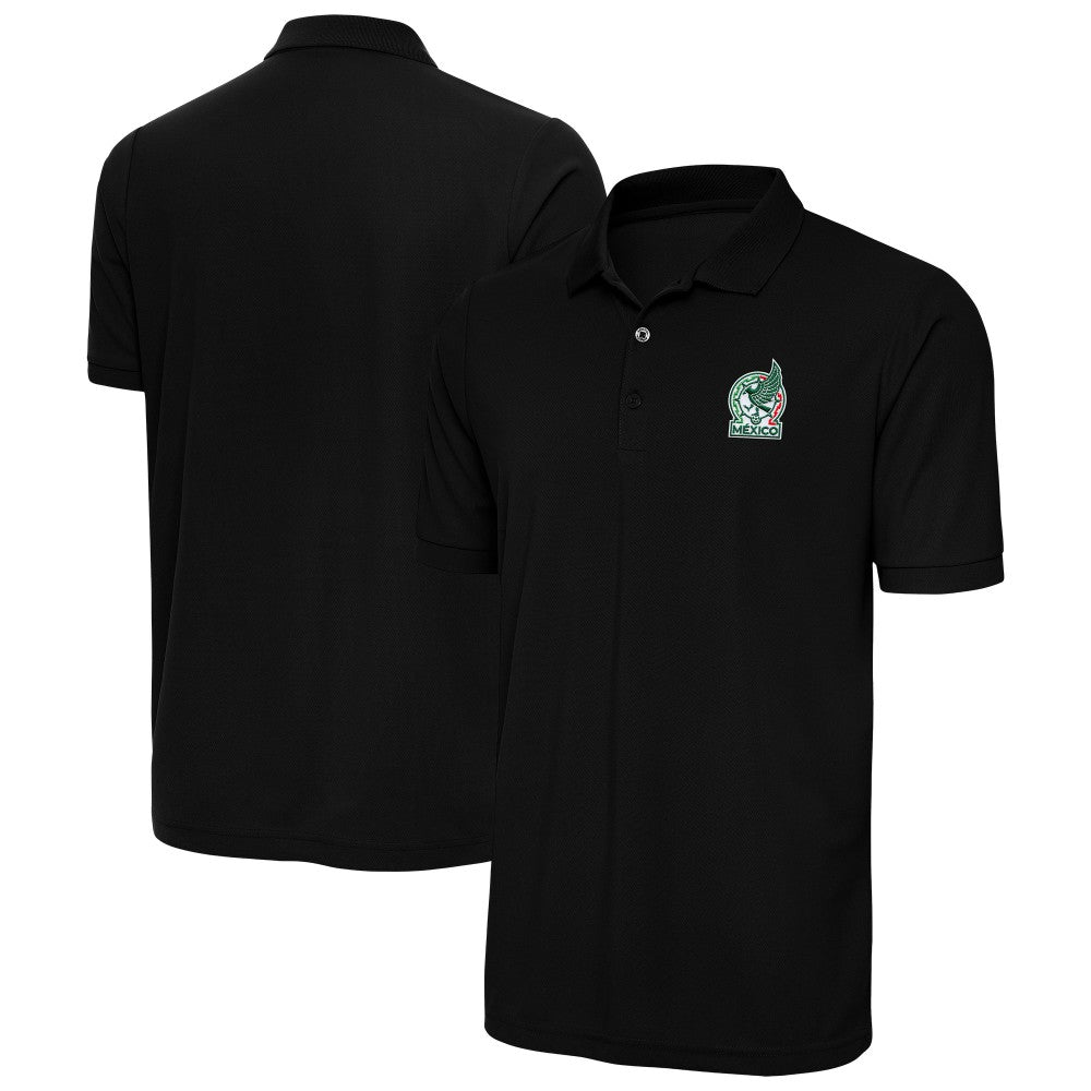 Mexico National Team Antigua Derive Polo Black - FIFA World CUP