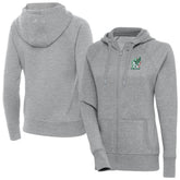 Mexico National Team Antigua Women's Takeover Full-Zip Hoodie Heather Gray - FIFA World CUP