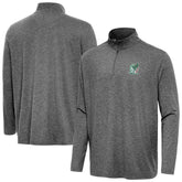Mexico National Team Antigua Master Quarter-Zip Pullover Heather Black - FIFA World CUP