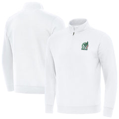 Mexico National Team Antigua Landslide Quarter-Zip Pullover White - FIFA World CUP