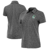 Mexico National Team Antigua Women's Triple Shot Polo Heather Black - FIFA World CUP
