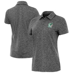 Mexico National Team Antigua Women's Triple Shot Polo Heather Black - FIFA World CUP