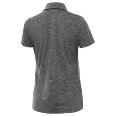 Mexico National Team Antigua Women's Triple Shot Polo Heather Black - FIFA World CUP