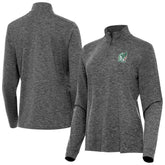 Mexico National Team Antigua Women's Master Quarter-Zip Pullover Heather Black - FIFA World CUP
