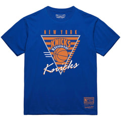 New York Knicks Big & Tall Hardwood Classics Final Seconds T-Shirt Blue - NBA