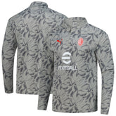 AC Milan 2025/26 Pre-Match dryCell Quarter-Zip Top Gray | Puma Online