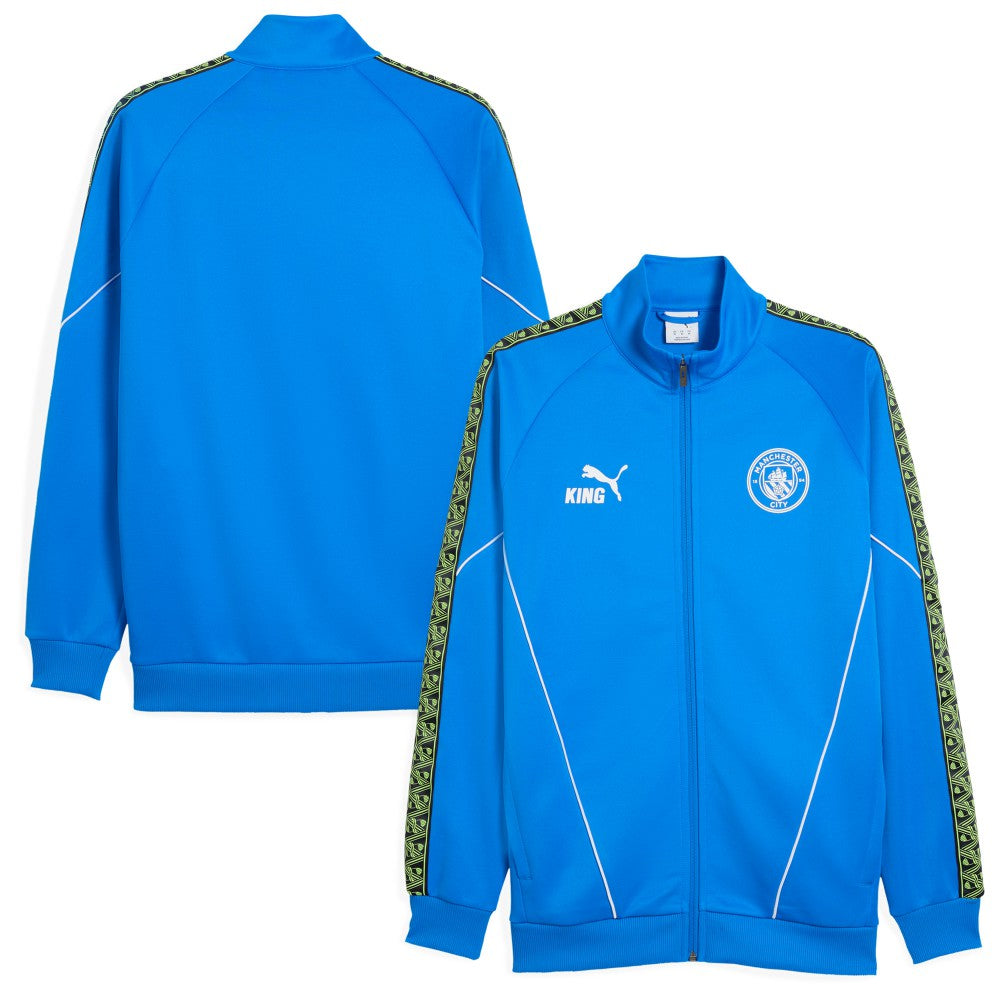 Manchester City 2025/26 King dryCell Anthem Jacket Blue | Puma Online