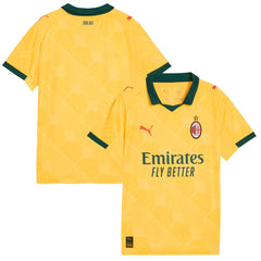 AC Milan Youth 2025/26 Third Replica Jersey Yellow | Puma discount