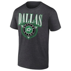 Dallas Stars Retro Seal T-Shirt - Charcoal - NHL