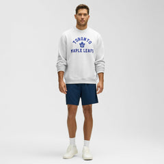Toronto Maple Leafs lululemon Steady State Crew - Heathered Core Ultra Light Grey - NHL