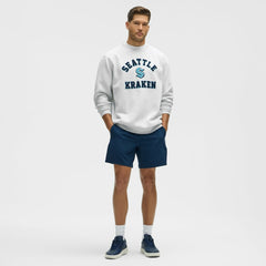 Seattle Kraken lululemon Steady State Crew - Heathered Core Ultra Light Grey - NHL