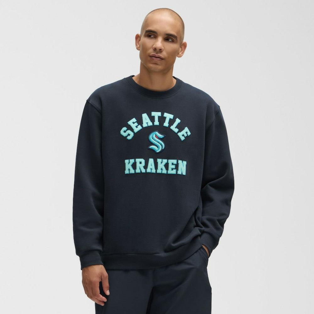 Seattle Kraken lululemon Steady State Crew - True Navy - NHL