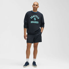 Seattle Kraken lululemon Steady State Crew - True Navy - NHL