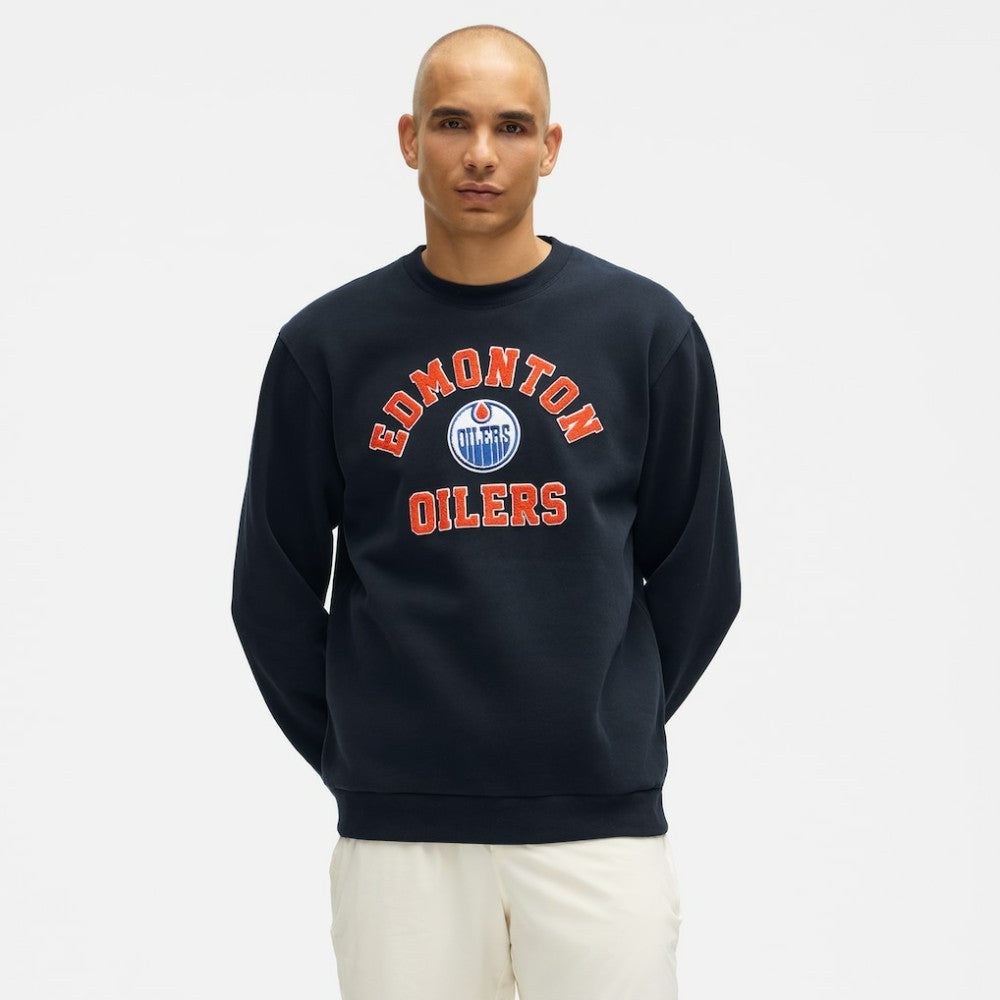 Edmonton Oilers lululemon Steady State Crew - True Navy - NHL